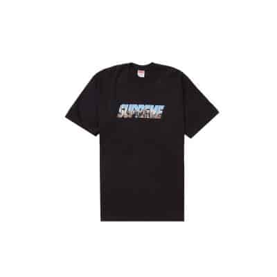 supreme gothem tee black