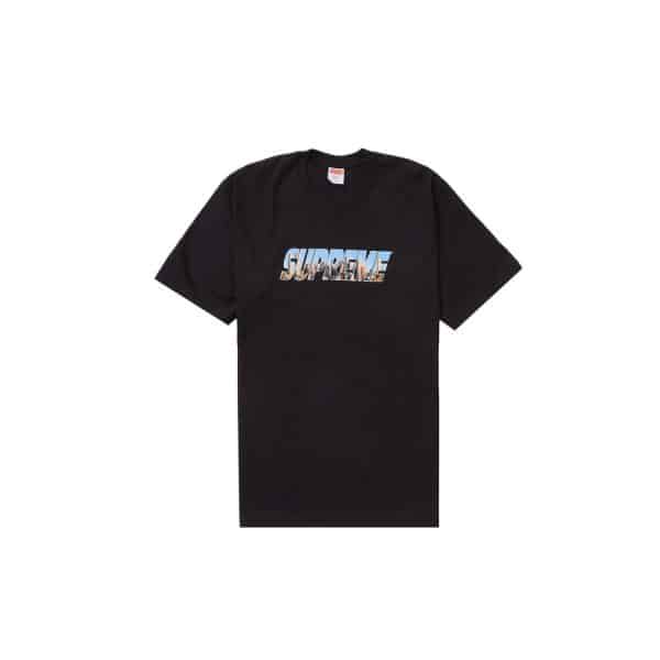 supreme gothem tee black