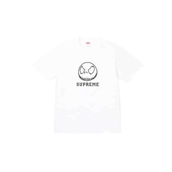 supreme skeleton tee white