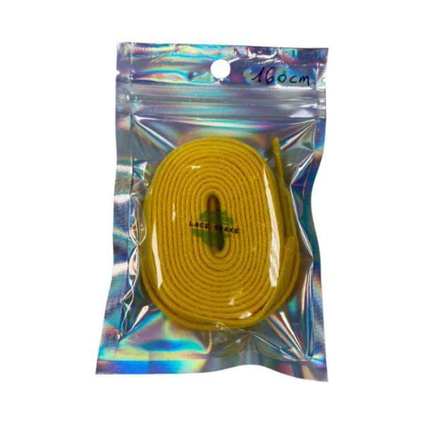 laces 120 cm yellow