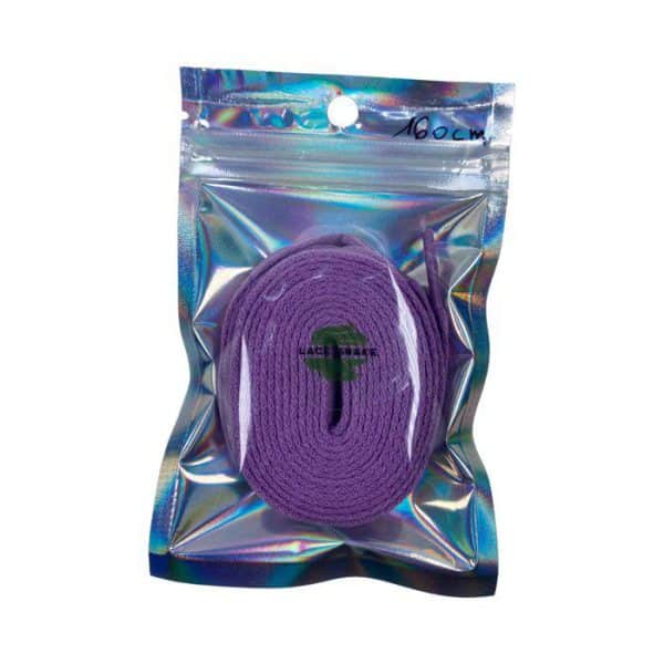 laces 140 cm purple