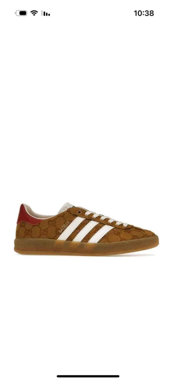 Adidas x Gucci Gazelle Brown