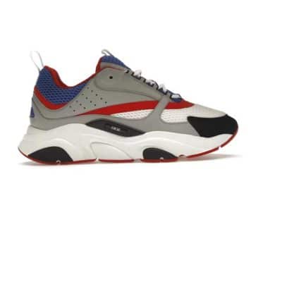 Dior B22 White Red Blue
