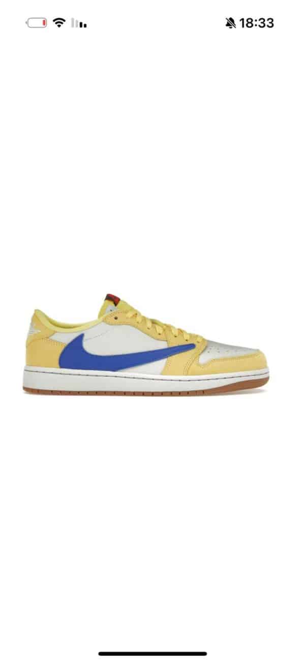 Jordan 1 Retro Low Yellow