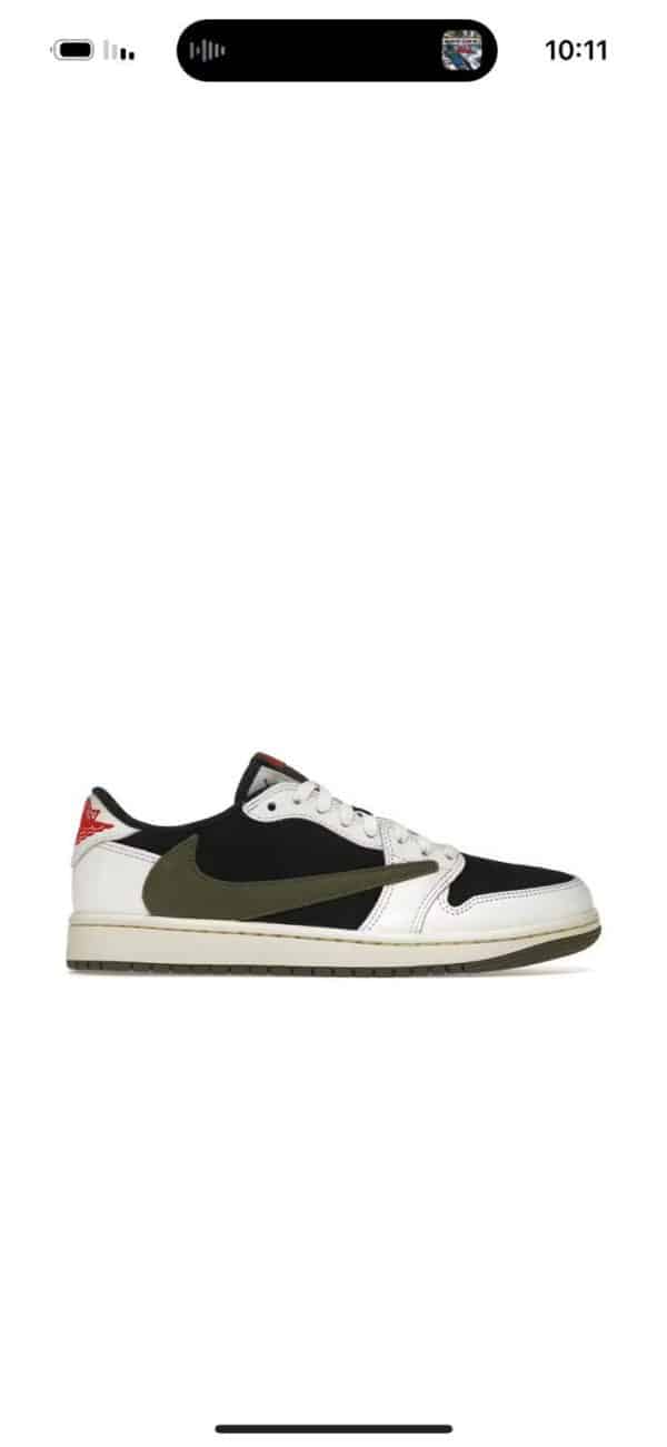 Jordan 1 Retro Low Black
