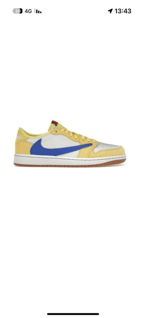 Jordan 1 Retro Low Yellow