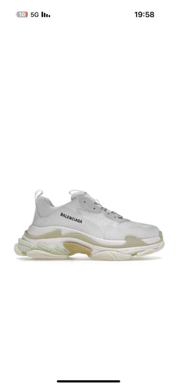 Balenciaga Triple S  White
