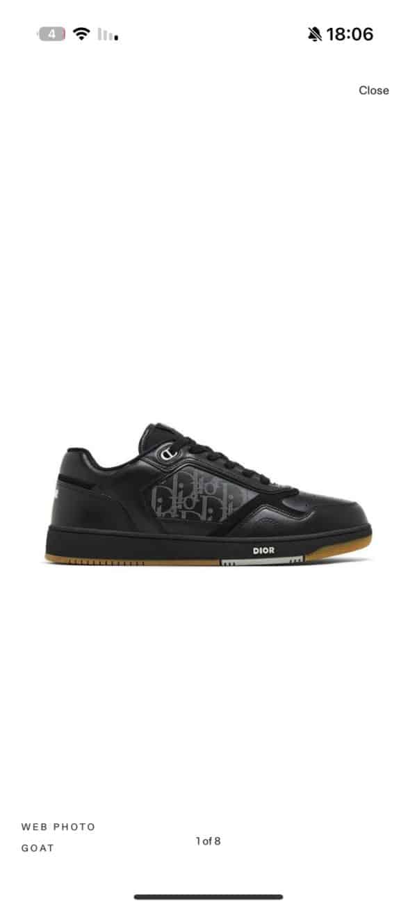 Dior B27 Low Black