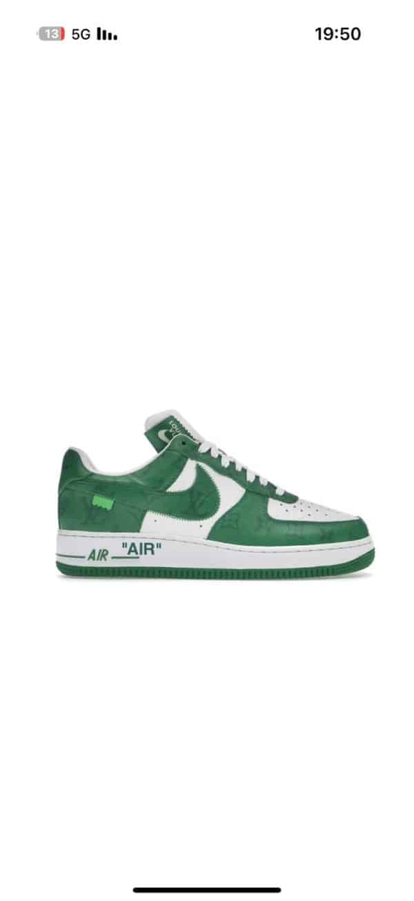 Louis Vuitton Air Force 1 Green