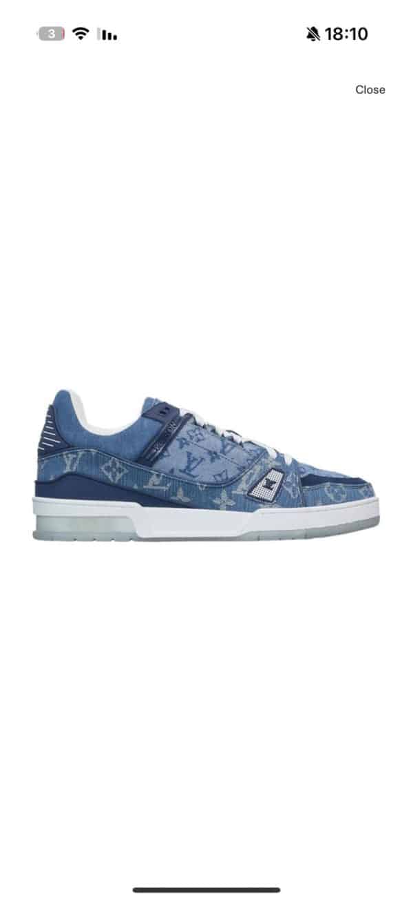 Louis Vuitton Blue Jeans