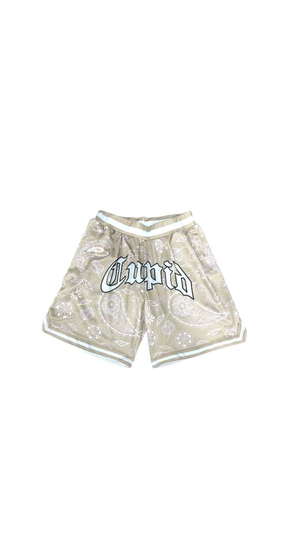 cupid bandana shorts mocha