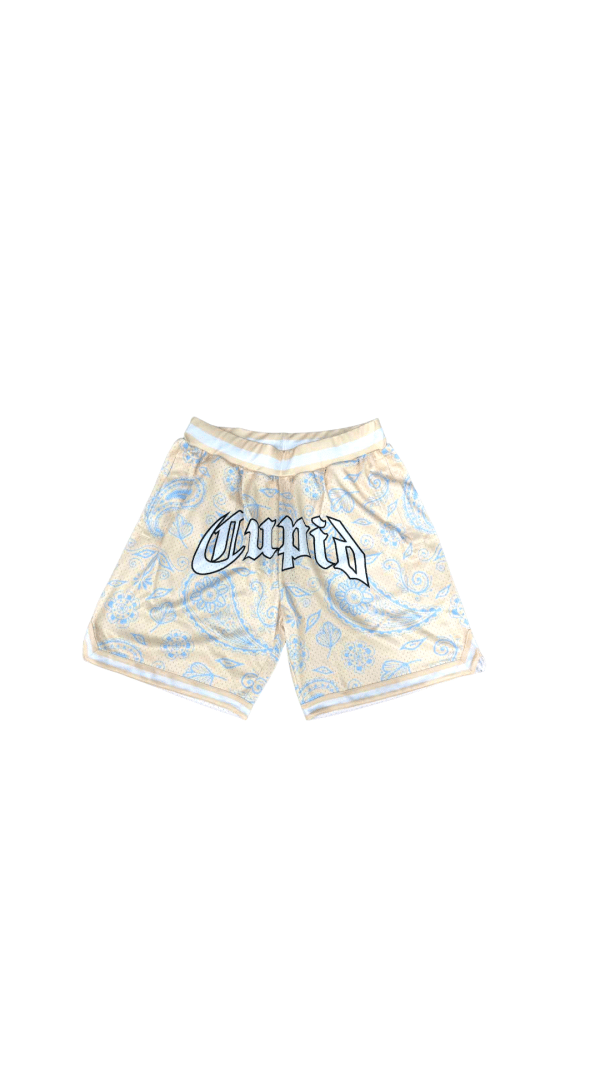 cupid bandana shorts beige