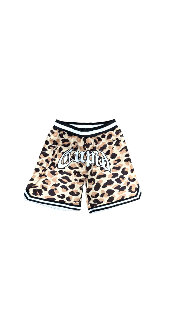 cupid shorts leopard